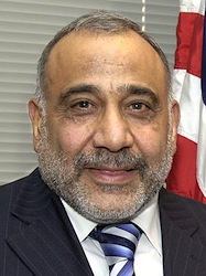 Adil Abdul Mahdi. Bron Wikipedia